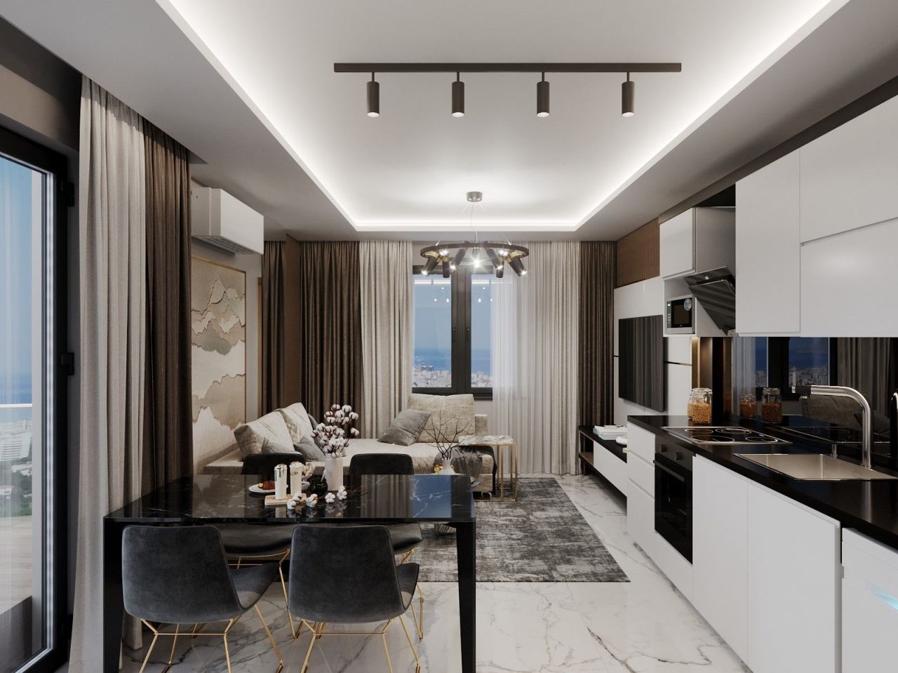 Квартира в Алании, Турция, 50 м2 фото 5