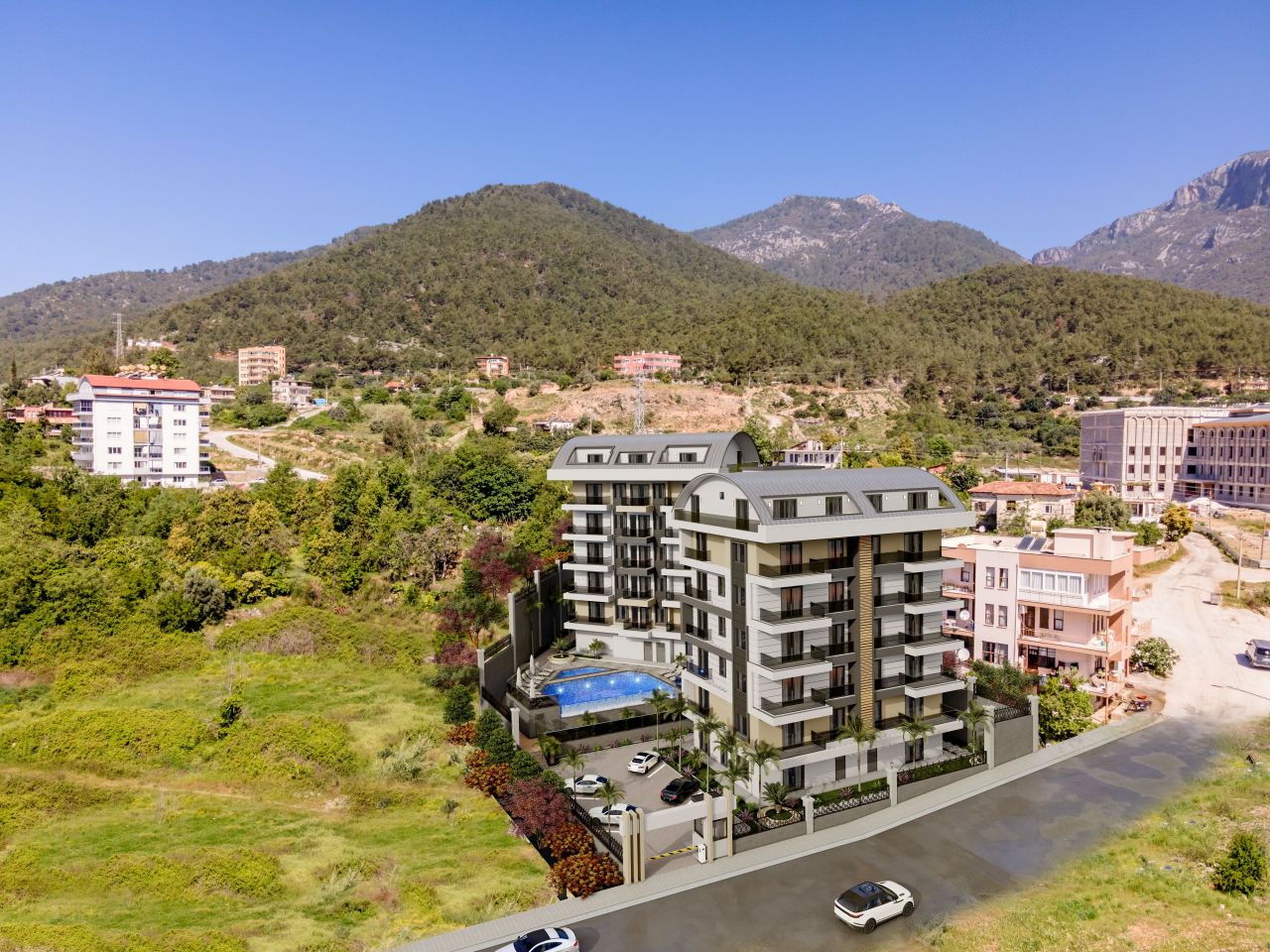 Квартира в Алании, Турция, 52 м2 фото 2