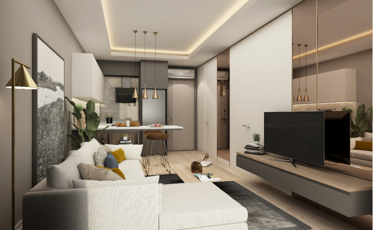 Апартаменты в Анталии, Турция, 60 м2 фото 5