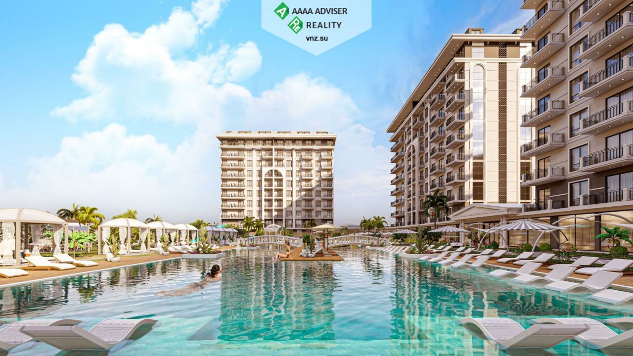 Квартира в Алании, Турция, 50 м2 фото 3
