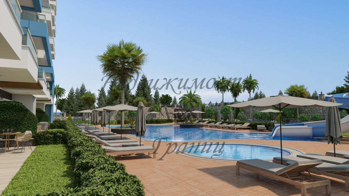 Апартаменты в Алании, Турция, 47 м2 фото 2