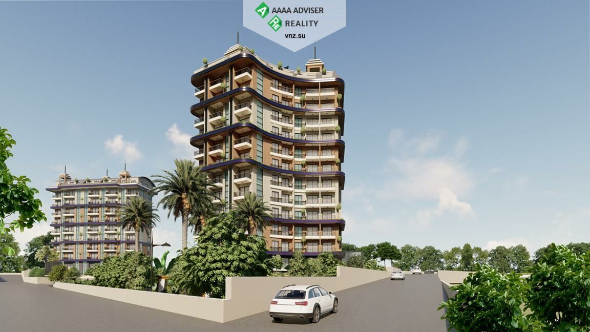 Квартира в Алании, Турция, 53 м2 фото 2