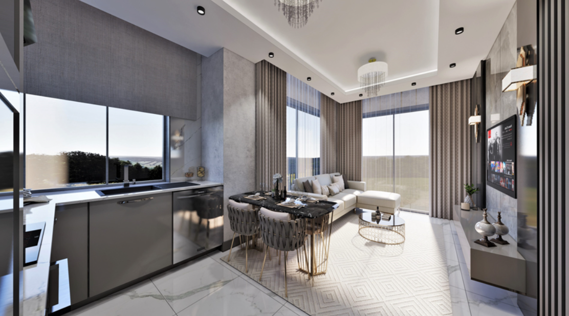Апартаменты в Алании, Турция, 43 м2 фото 5