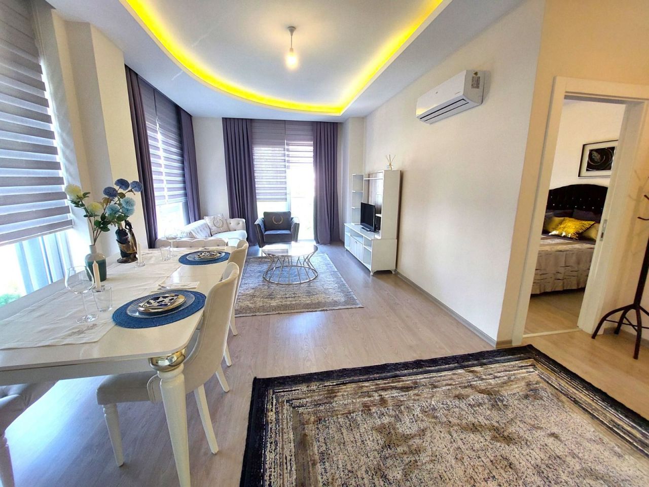 Квартира в Алании, Турция, 56 м2 фото 4
