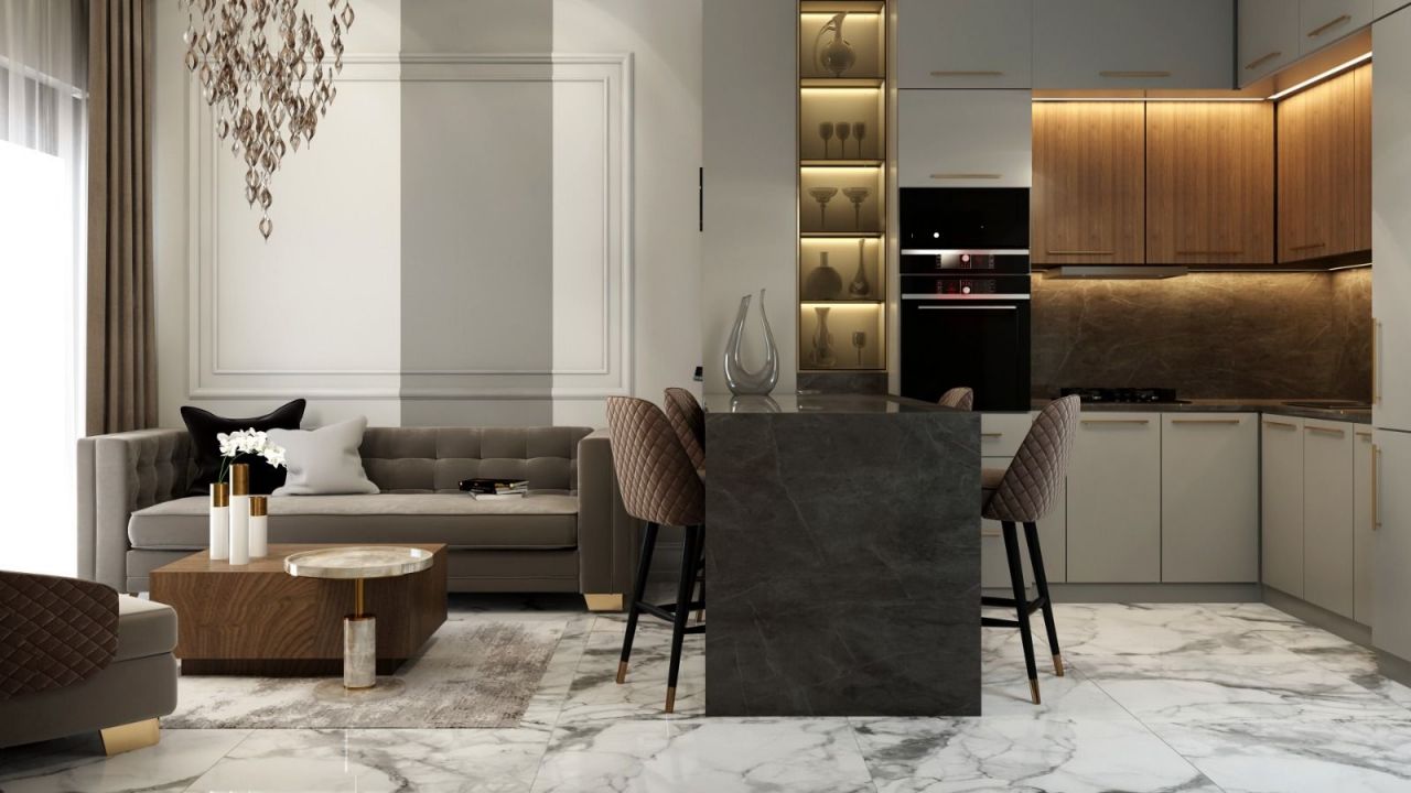 Апартаменты в Алании, Турция, 47 м2 фото 4