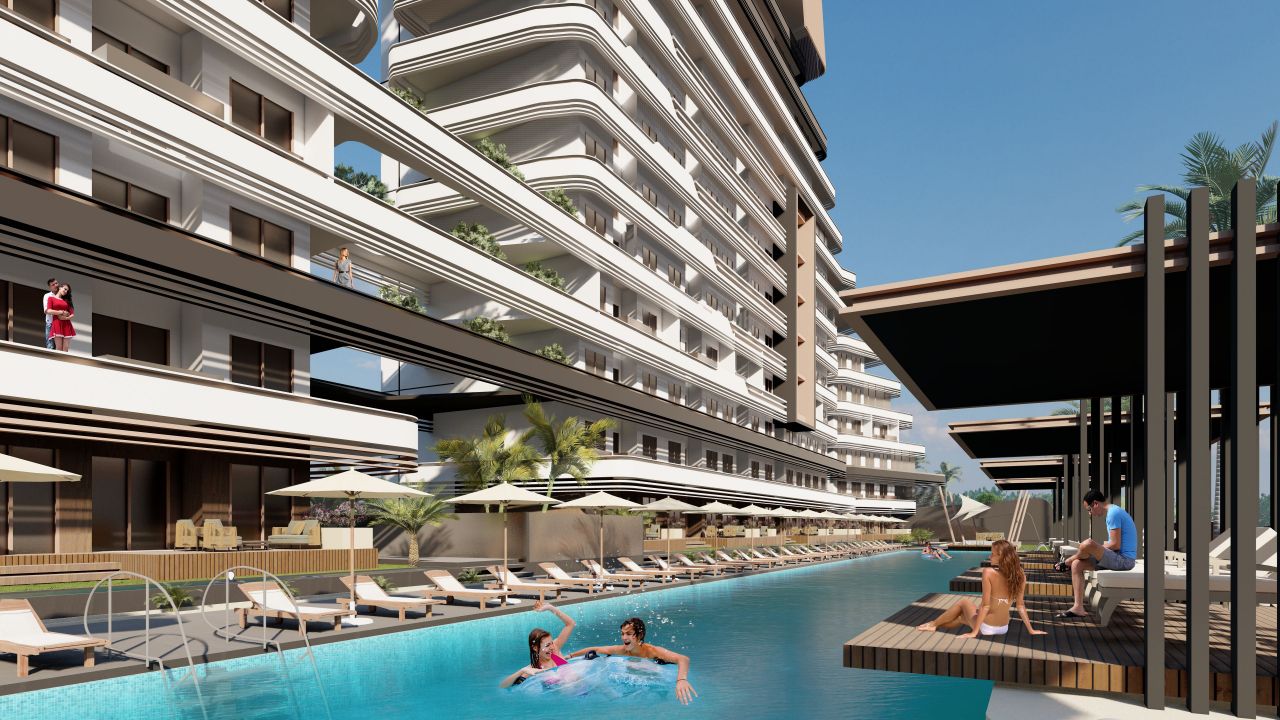 Апартаменты в Анталии, Турция, 100 м2 фото 3