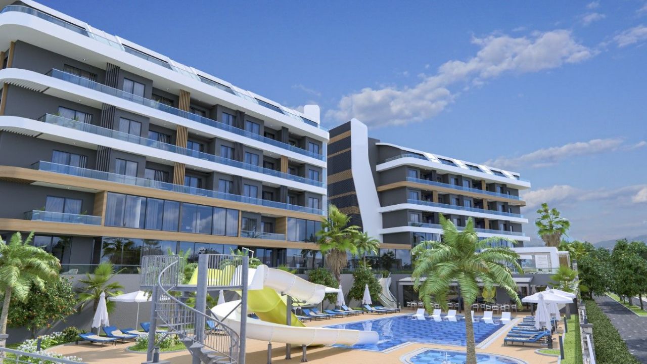 Квартира в Алании, Турция, 52 м2 фото 2