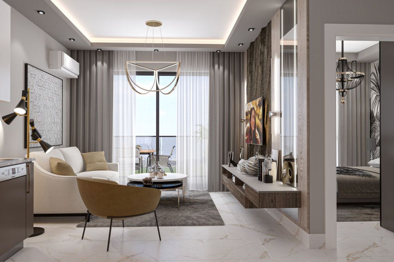 Квартира в Авсалларе, Турция, 47 м2 фото 5