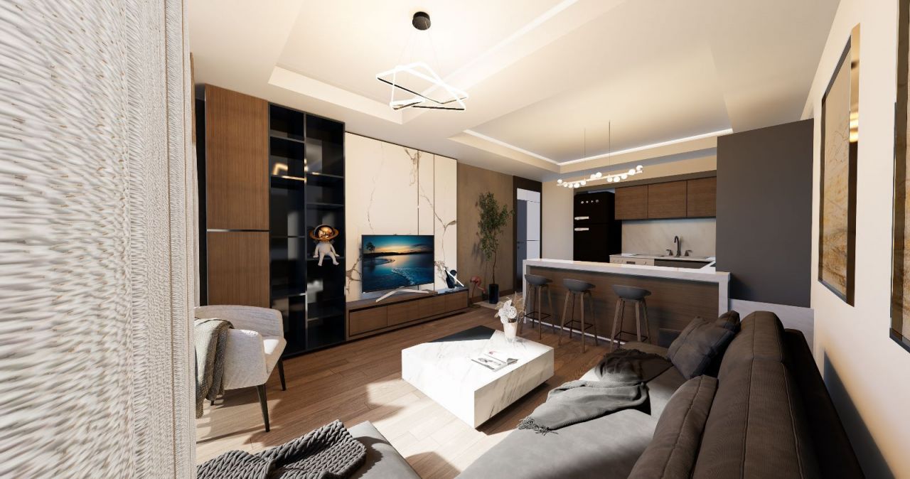 Квартира в Анталии, Турция, 46 м2 фото 2