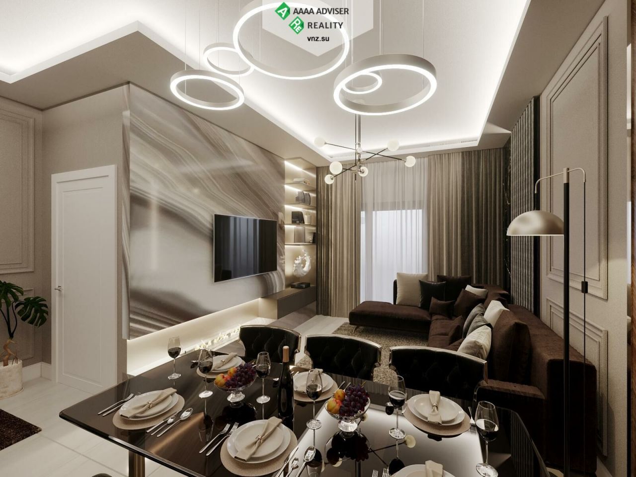 Квартира в Алании, Турция, 132 000 м2 фото 2