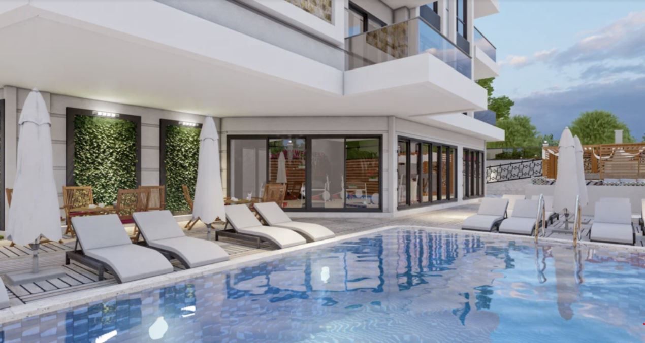 Квартира в Алании, Турция, 55 м2 фото 4