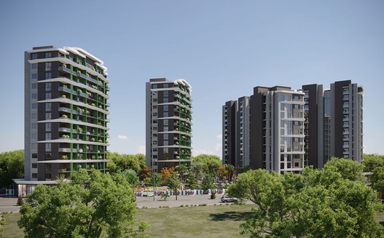 Апартаменты в Мерсине, Турция, 51 м2 фото 4