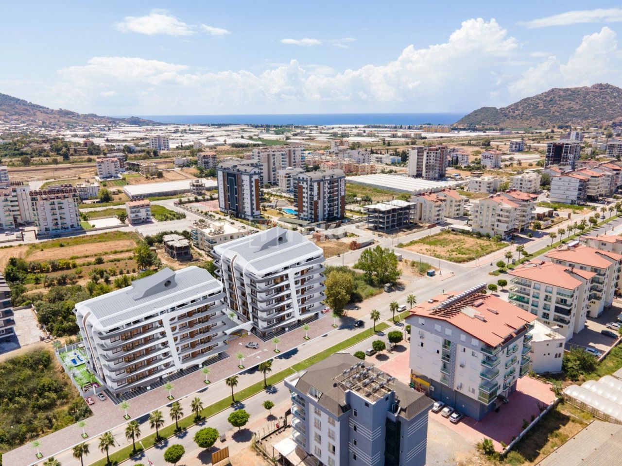 Апартаменты в Газипаше, Турция, 90 м2 фото 4