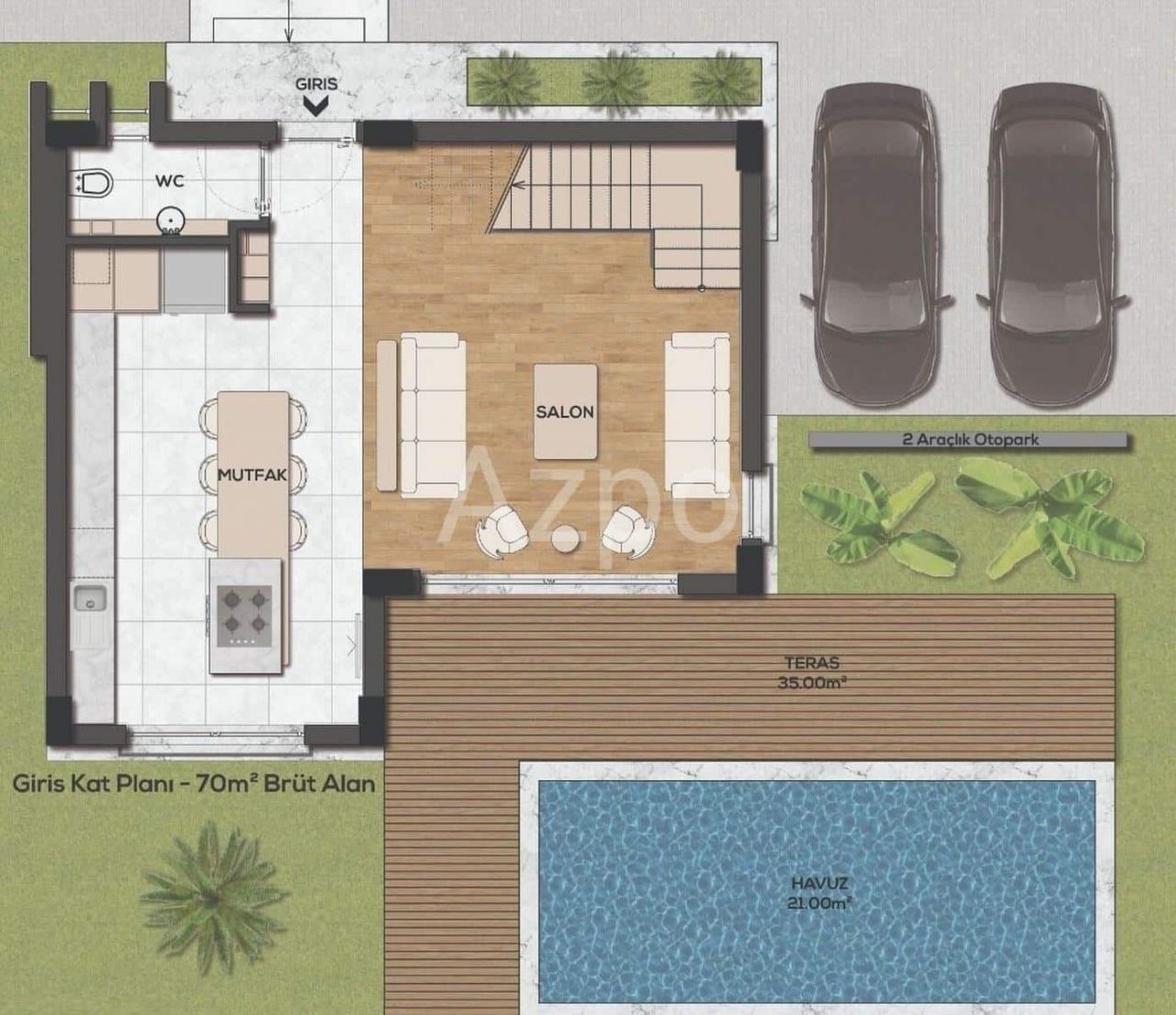 Вилла в Сиде, Турция, 180 м2 фото 5