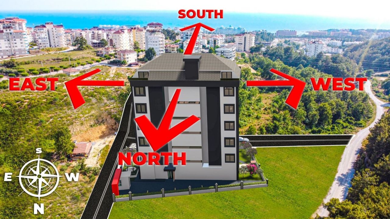 Квартира в Авсалларе, Турция, 50 м2 фото 3