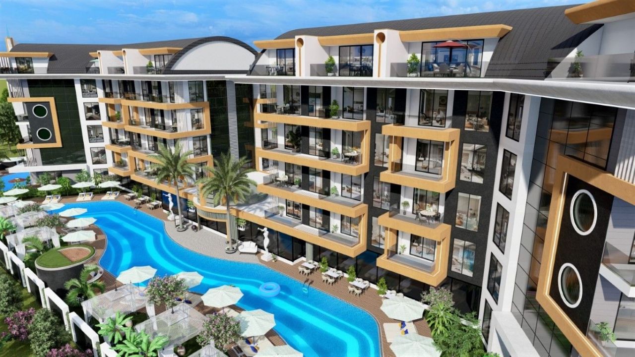 Квартира в Алании, Турция, 41 м2 фото 3