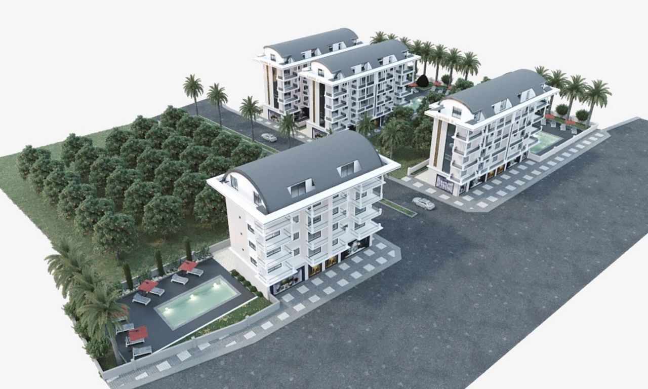 Квартира в Алании, Турция, 76 м2 фото 3