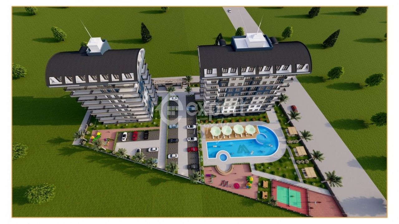 Квартира в Алании, Турция, 63 м2 фото 2