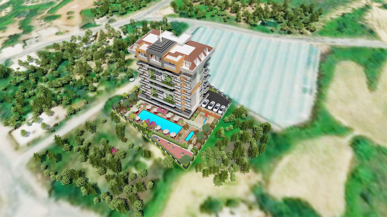 Квартира в Авсалларе, Турция, 49 м2 фото 3
