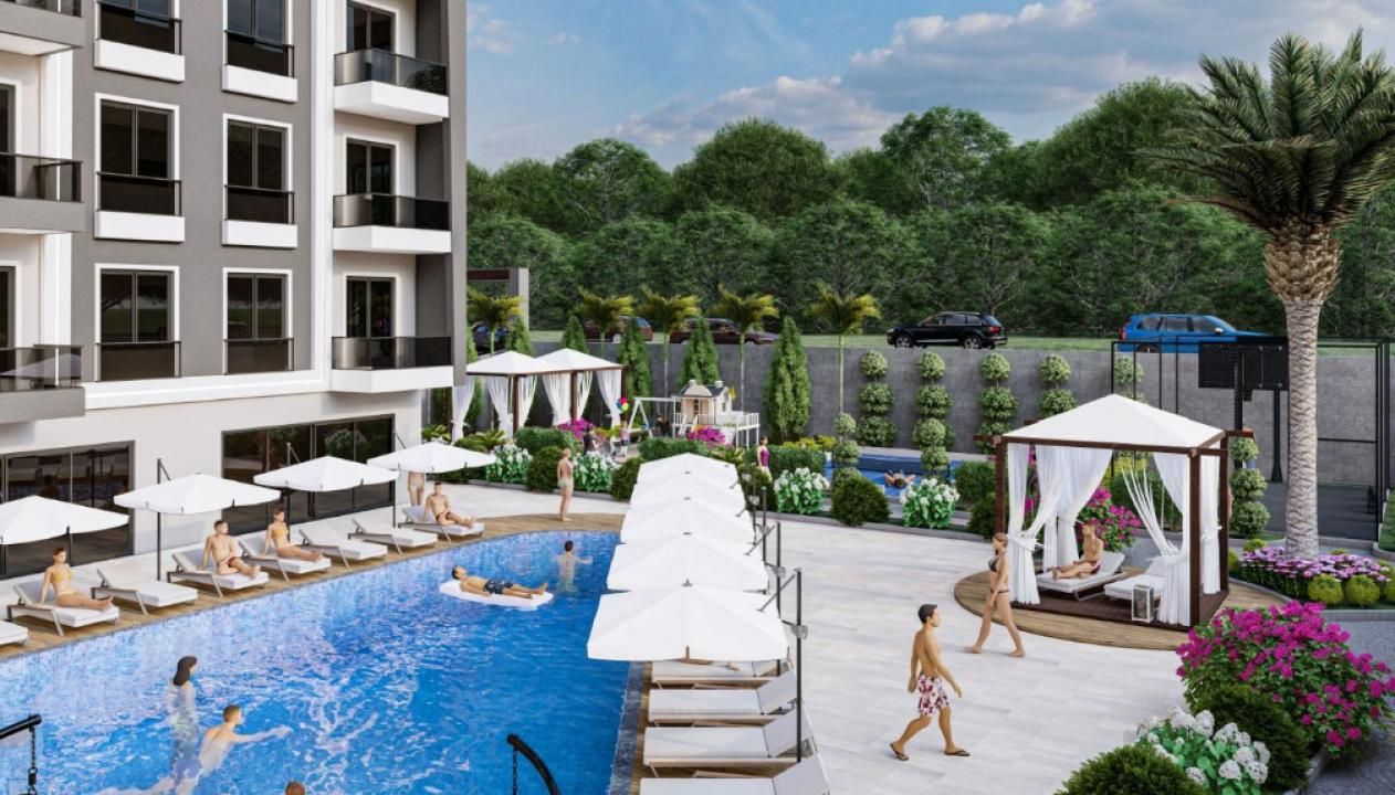 Квартира в Алании, Турция, 53 м2 фото 5