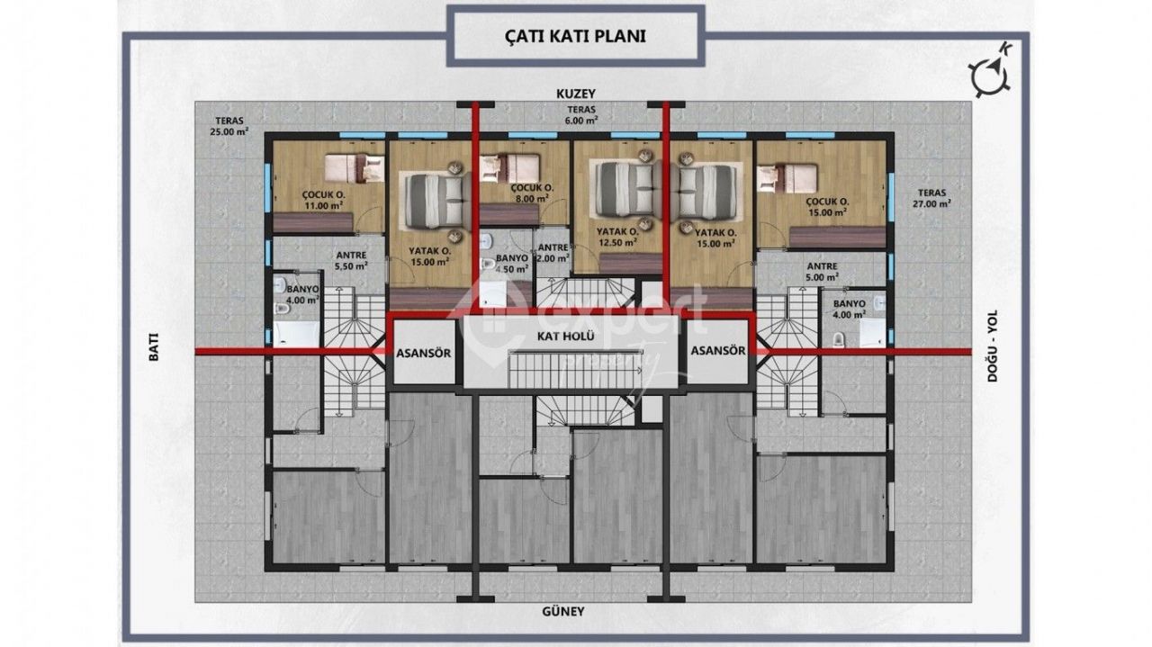 Квартира в Анталии, Турция, 63 м2 фото 5