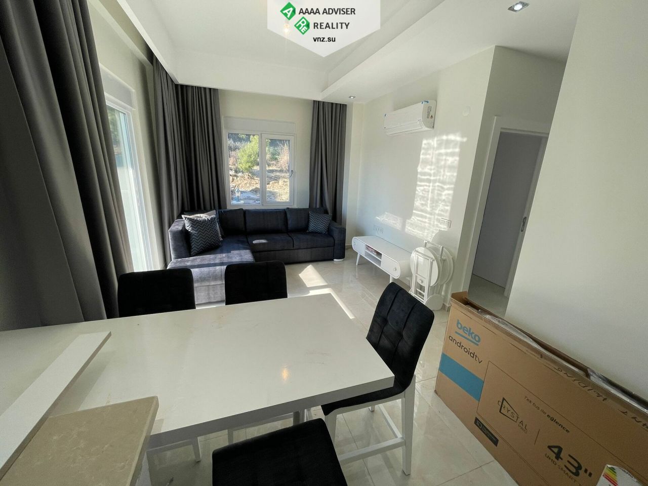 Квартира в Авсалларе, Турция, 55 м2 фото 2