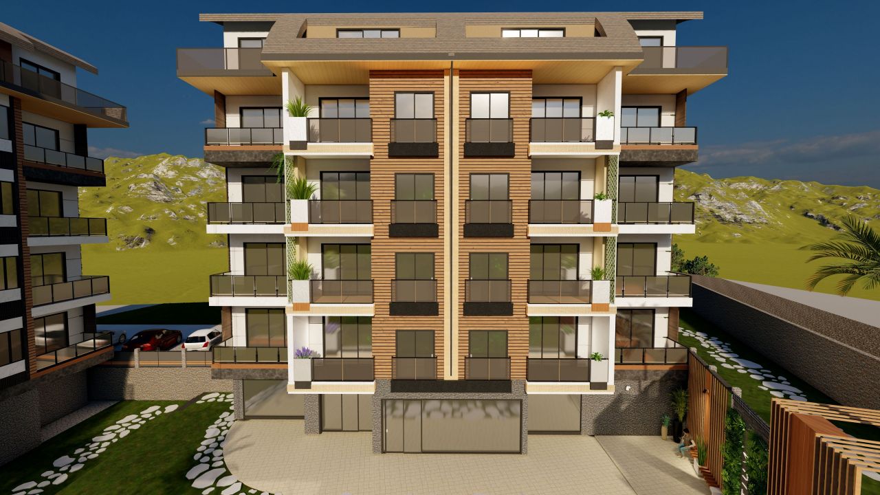 Апартаменты в Алании, Турция, 60 м2 фото 2