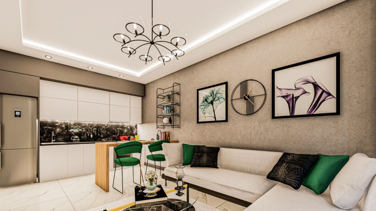 Квартира в Алании, Турция, 64 м2 фото 4