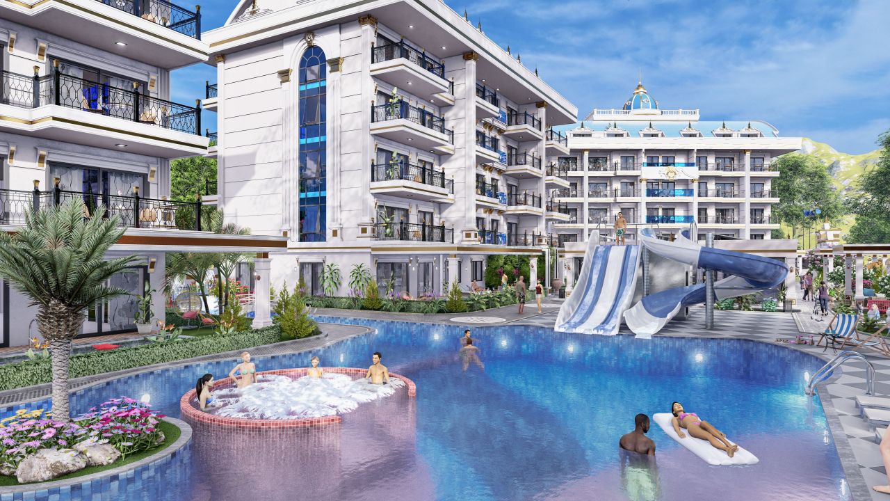 Квартира в Алании, Турция, 56 м2 фото 2
