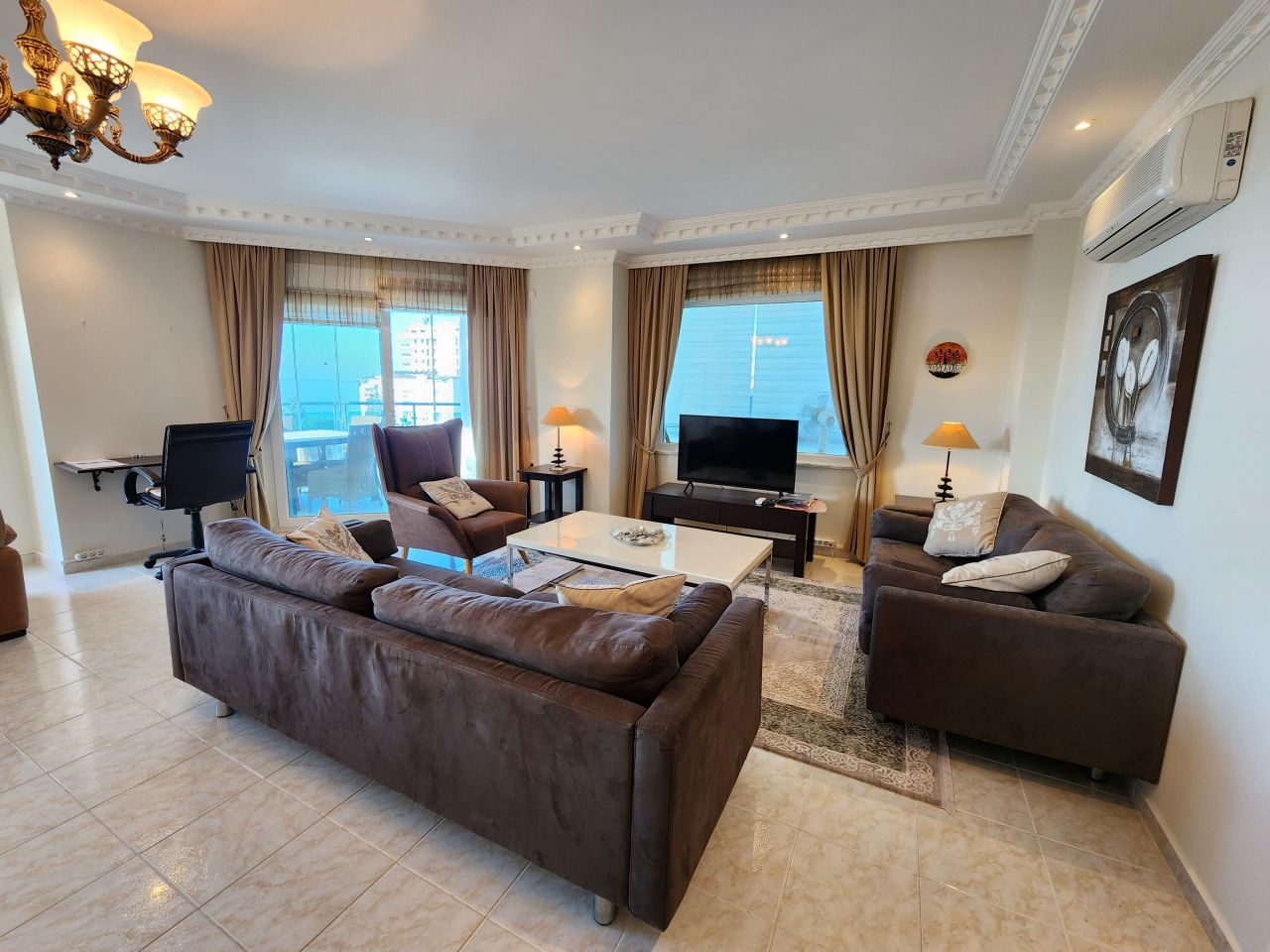 Квартира в Алании, Турция, 130 м2 фото 2