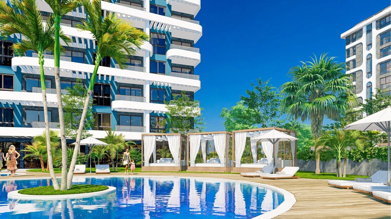 Квартира в Алании, Турция, 55 м2 фото 2