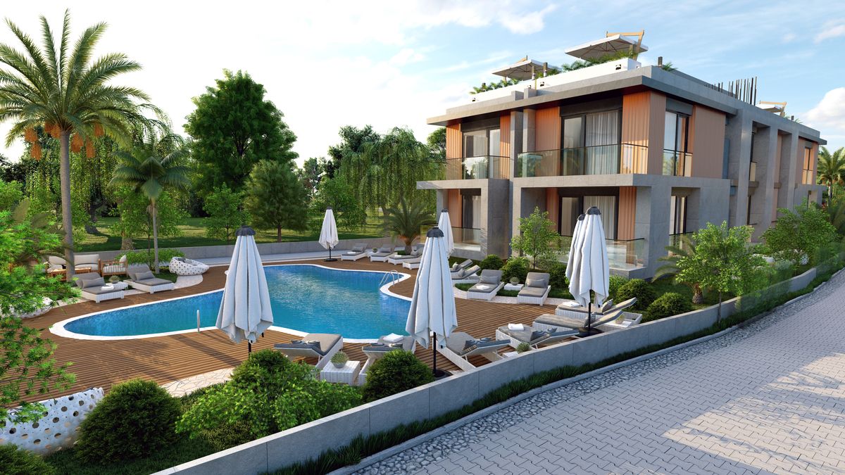 Апартаменты в Алсанджаке, Кипр, 49 м2 фото 2