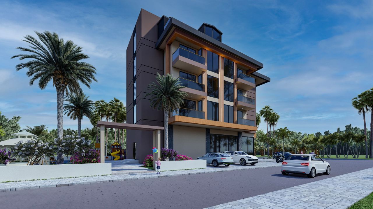Квартира в Алании, Турция, 50 м2 фото 2