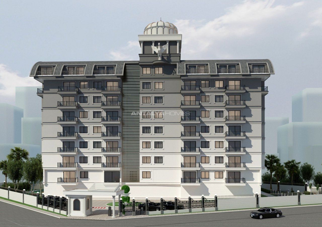 Апартаменты в Газипаше, Турция, 58 м2 фото 2