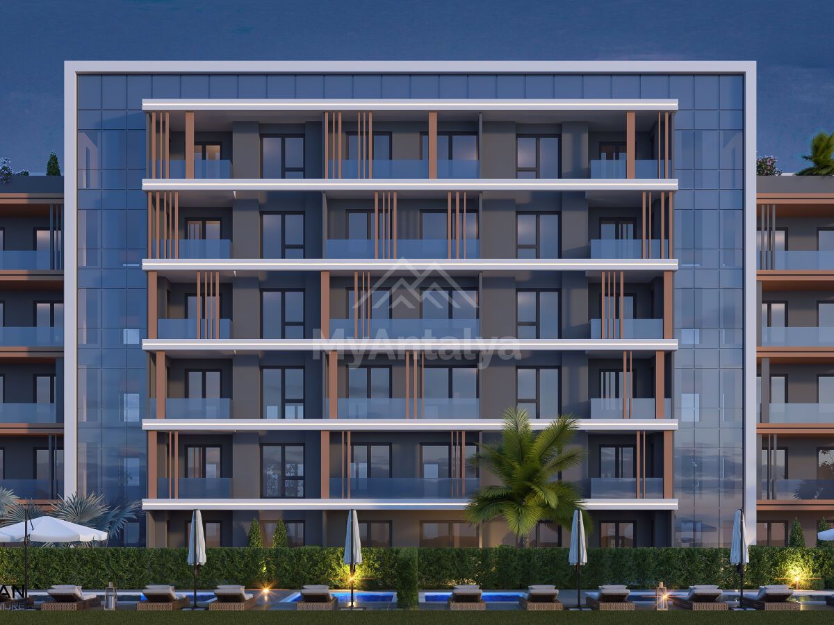 Квартира в Анталии, Турция, 45 м2 фото 4