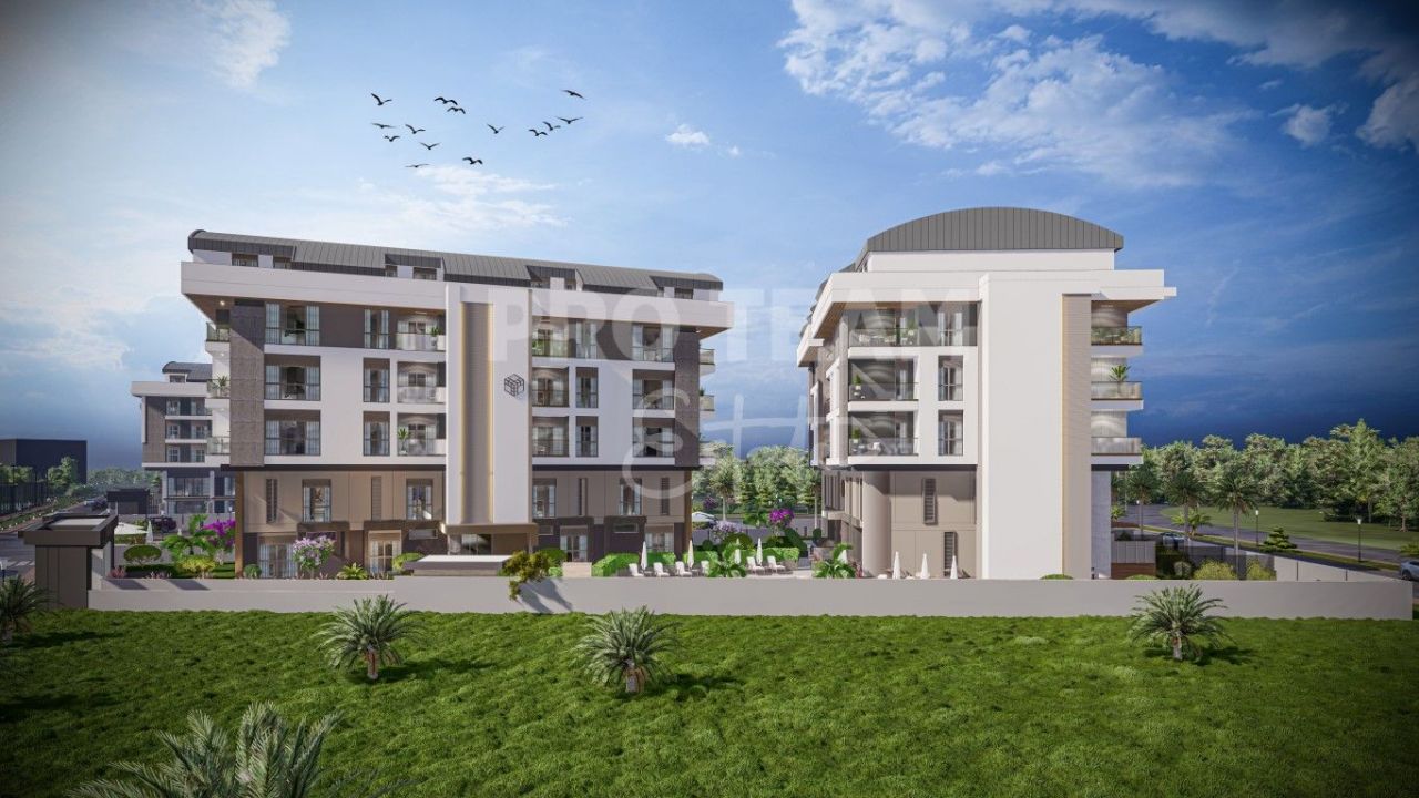 Апартаменты в Анталии, Турция, 60 м2 фото 2