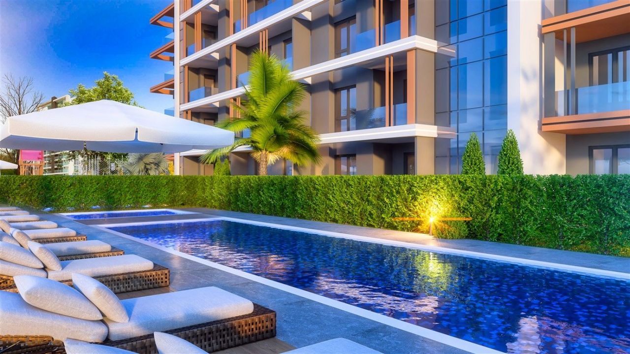 Квартира в Анталии, Турция, 80 м2 фото 2