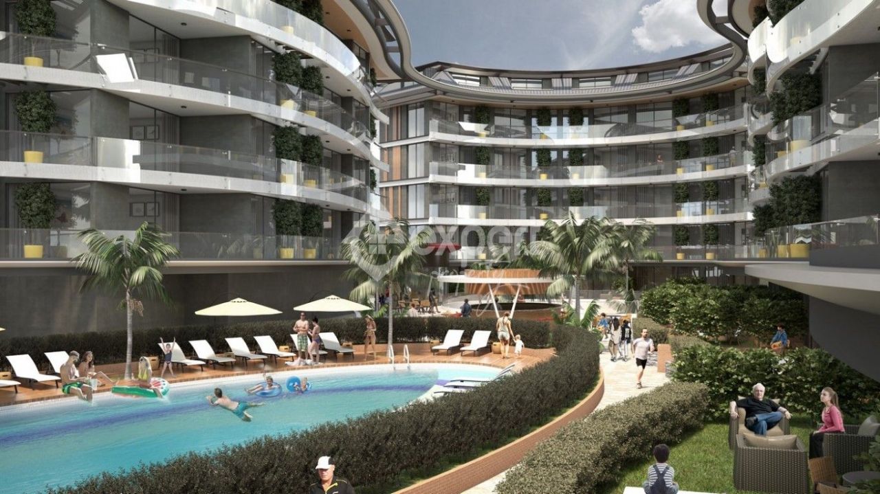 Квартира в Алании, Турция, 65 м2 фото 2