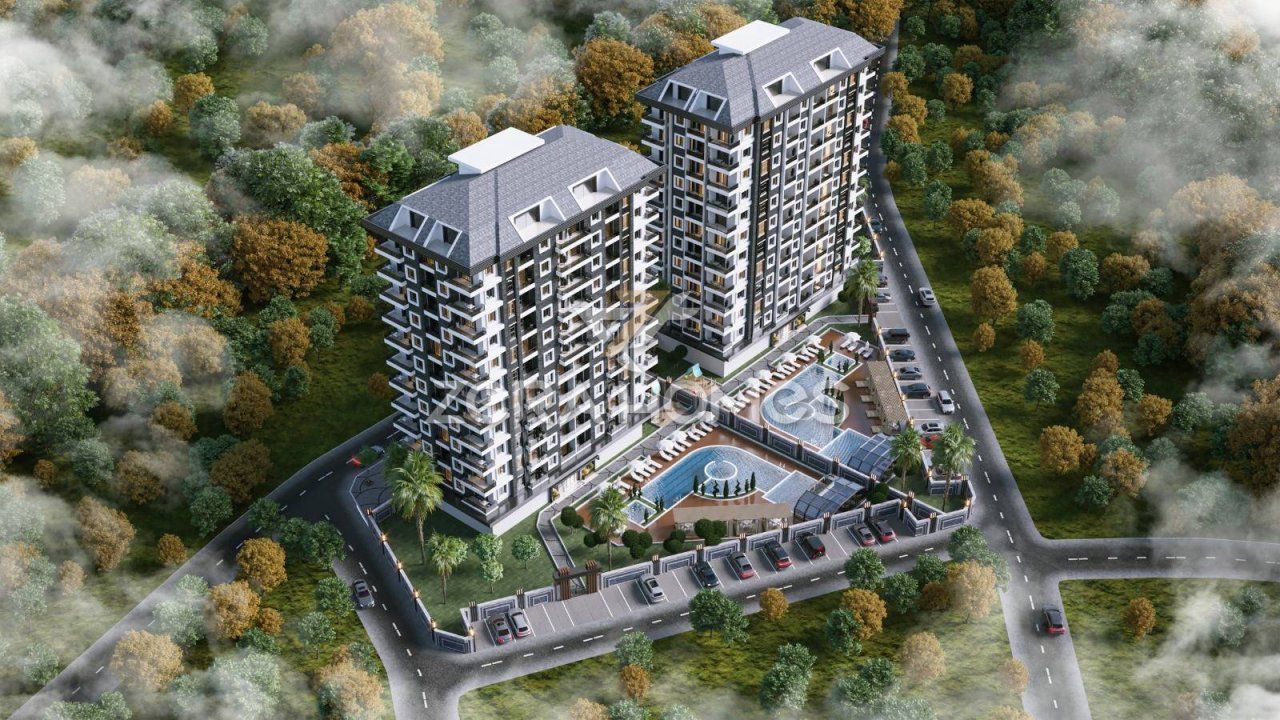Апартаменты в Алании, Турция, 53 м2 фото 3