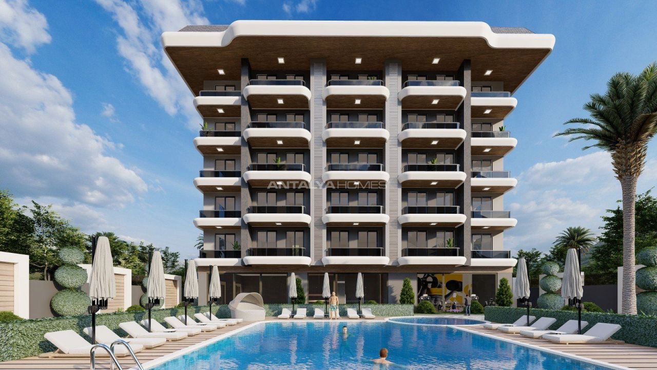 Апартаменты в Алании, Турция, 52 м2 фото 4