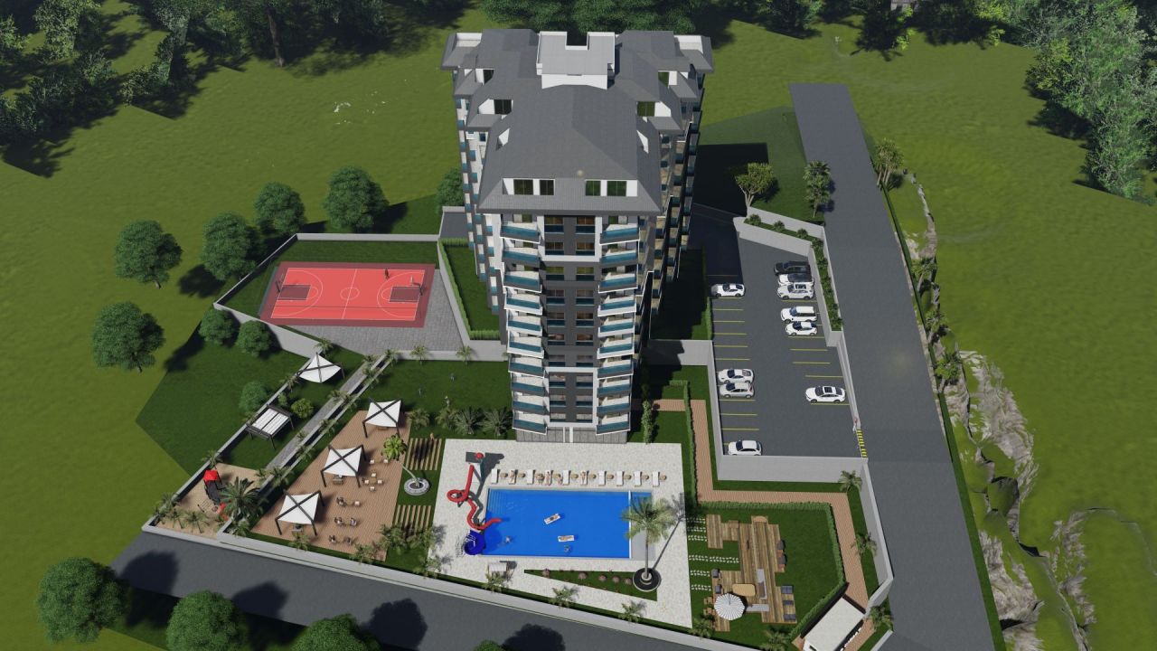 Квартира в Алании, Турция, 57 м2 фото 4