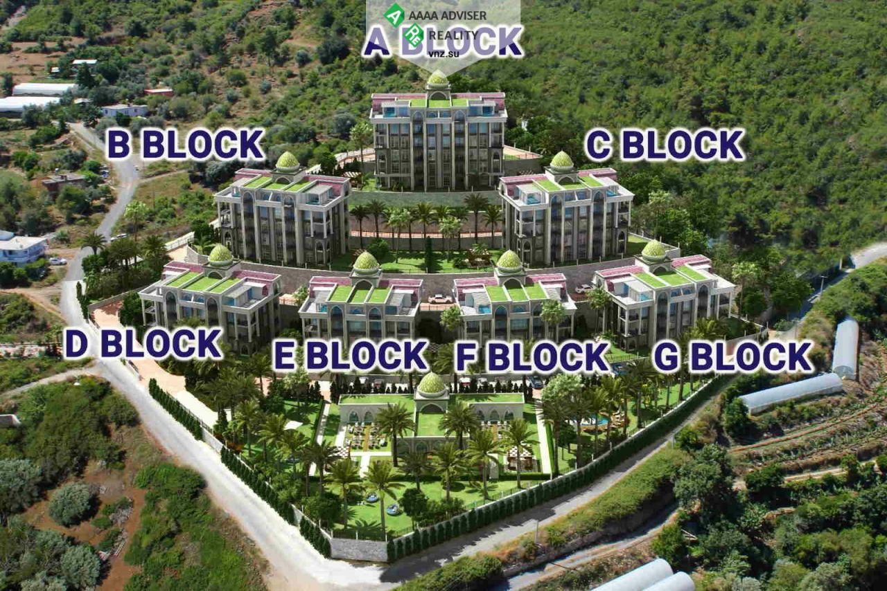 Квартира в Алании, Турция, 57 м2 фото 3