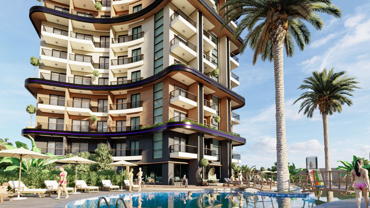 Апартаменты в Алании, Турция, 82 м2 фото 4