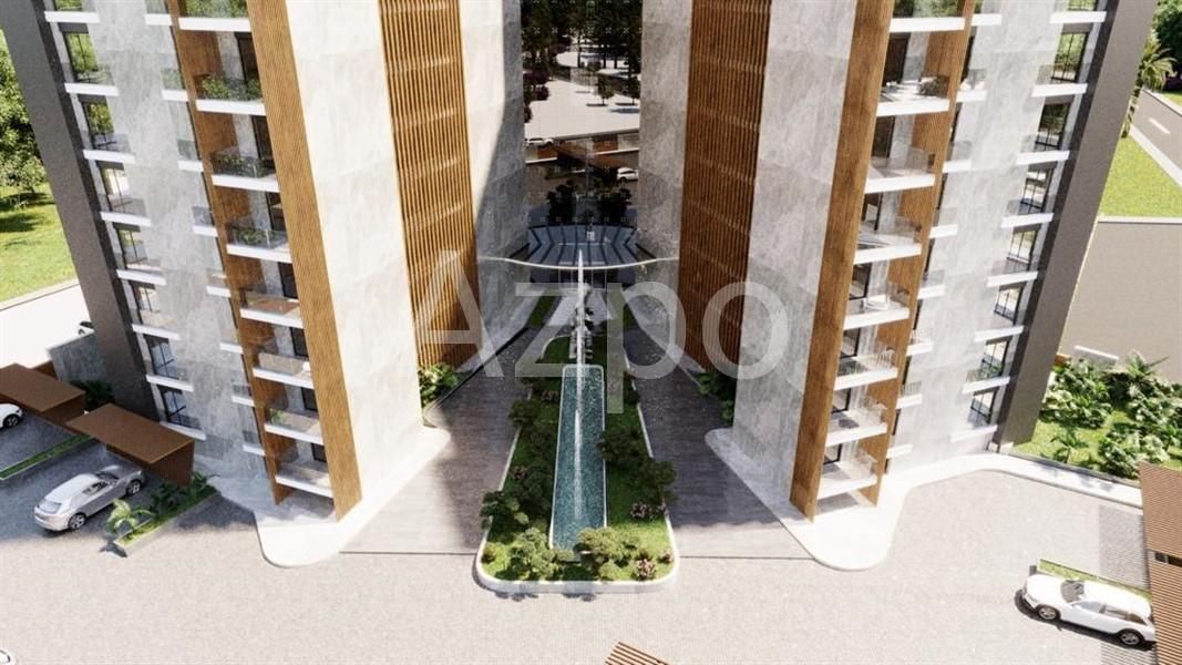Апартаменты в Газипаше, Турция, 60 м2 фото 2