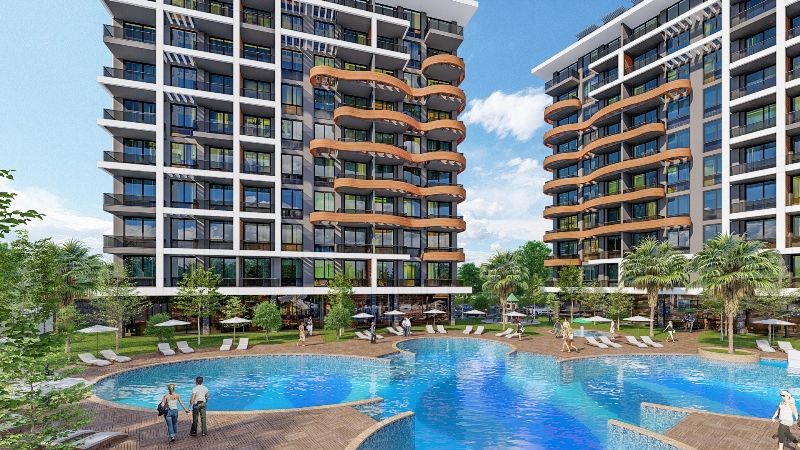 Квартира в Алании, Турция, 57 м2 фото 2