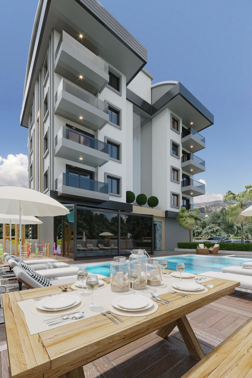 Квартира в Алании, Турция, 44 м2 фото 4