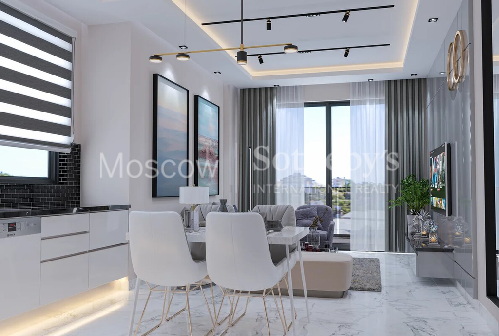 Апартаменты в Алании, Турция, 57 м2 фото 4