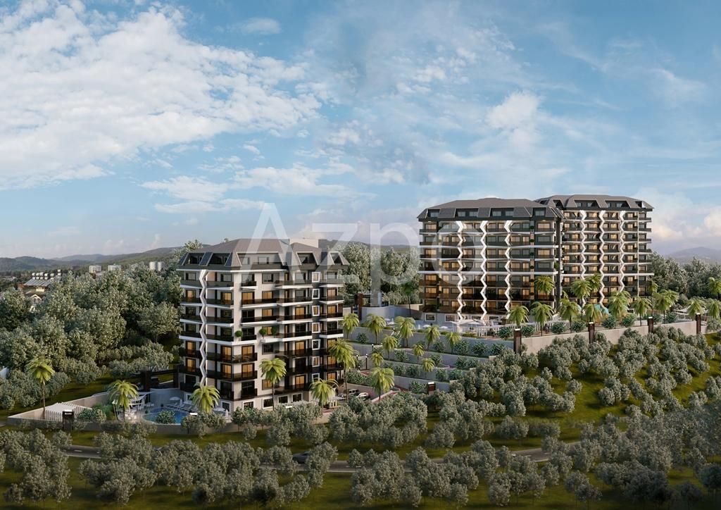 Апартаменты в Алании, Турция, 55 м2 фото 2