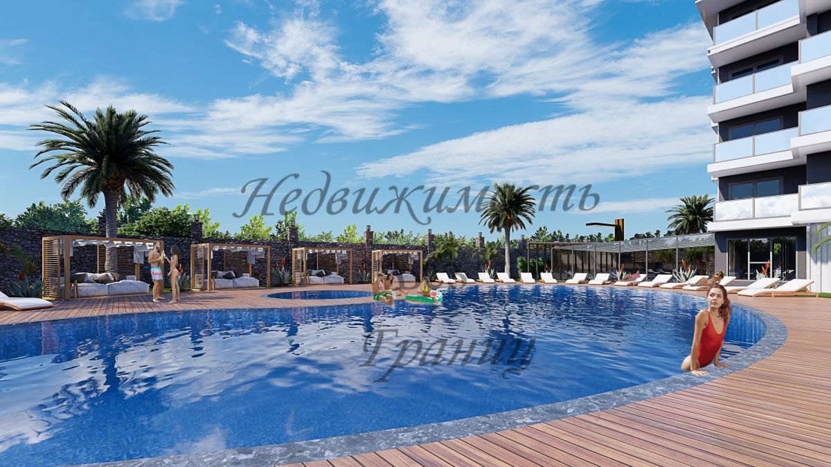 Апартаменты в Алании, Турция, 55 м2 фото 2