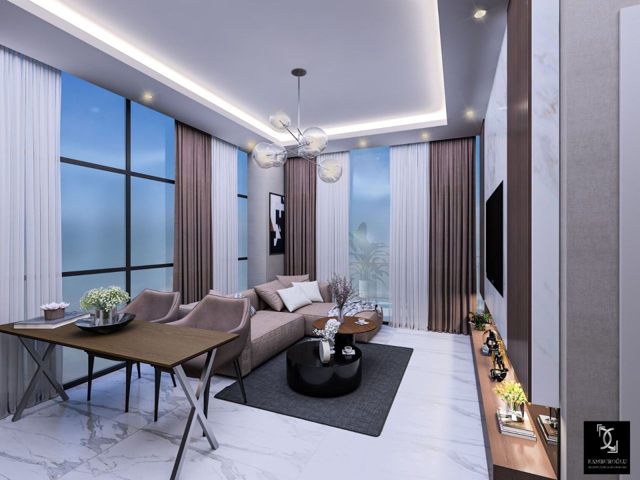Квартира в Алании, Турция, 51 м2 фото 2